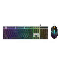 Combo Phím Chuột Gaming Magic KM-01L | Có dây, Led Rainbow, Đen - Máy Tính Bàn Đắk Lắk