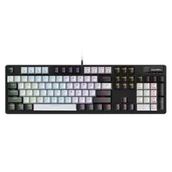 Bàn phím cơ quang DareU EK1280X Black Grey | 108 phím, D-Switch Blue, MultiLED, USB - Máy Tính Bàn Đắk Lắk