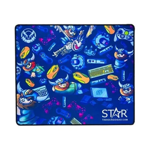 Lót chuột Máy Tính Bàn Đắk Lắk Gaming cao cấp - Xanh | Kích thước 45 x 40 x 0.4 cm