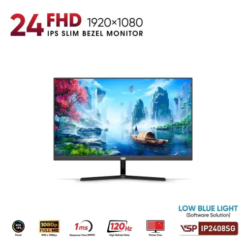 Màn Hình VSP IP2408SG (24 inch / IPS / FHD / 120Hz / 1ms) NEW