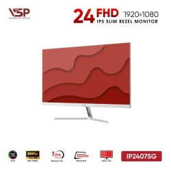 Màn Hình VSP IP2407SG White (23.8 Inch / FHD / IPS / 100Hz / 1ms)NEW - Máy Tính Bàn Đắk Lắk
