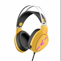 Tai nghe Gaming Xiberia V30 | Có dây (USB), Overear, RGB, Vàng - Máy Tính Bàn Đắk Lắk