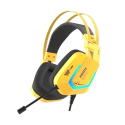 Tai nghe Gaming DareU EH732 | Có dây, Over-ear, RGB, Vàng - Máy Tính Bàn Đắk Lắk