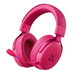 Tai Nghe Gaming Không Dây MCHOSE V9 Pro- Rose Red - 3 Modes - Máy Tính Bàn Đắk Lắk