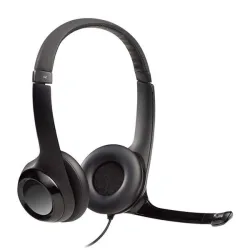 Tai nghe Logitech H390 | Có dây, On-ear, Đen - Máy Tính Bàn Đắk Lắk