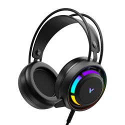 Tai nghe Rapoo VH350S ENC | Có dây, Over-ear, Đen - Máy Tính Bàn Đắk Lắk