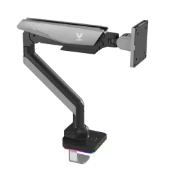 Giá treo màn hình VSP VG60-1 - Đen xám | 17 - 42 inch, chân đế RGB, nút chỉnh LED, cổng USB 3.0 & Type C - Máy Tính Bàn Đắk Lắk