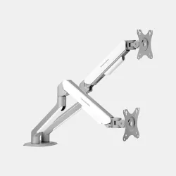 Giá treo màn hình đôi Human Motion T6 Pro Dual 2025 - Trắng | 17 - 32 inch - Máy Tính Bàn Đắk Lắk