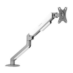 Giá treo màn hình HyperWork T6 Pro (HPW-T6P.V2-SLV) | 17-32 inch, Tay treo đơn, Trắng xám - Máy Tính Bàn Đắk Lắk