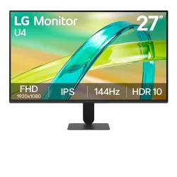 Màn hình Văn phòng LG 27U411B-B | 27 inch, IPS, Full HD, 144Hz, HDR10, AMD FreeSync™ Premium - Máy Tính Bàn Đắk Lắk