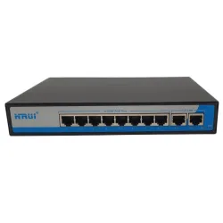 Switch PoE 8 Port HRUI HR901-AF-82N - Máy Tính Bàn Đắk Lắk