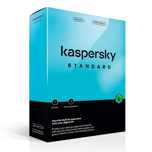 Phần mềm diệt Virus Kaspersky Standard 1U (1 thiết bị)