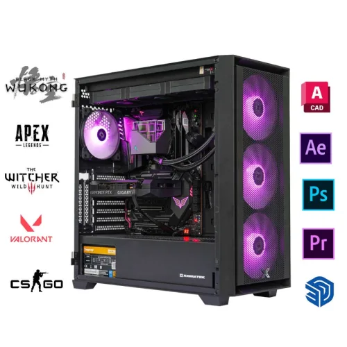 PC GAMING II  Z890 / CORE ULTRA 7 265K / RAM 32GB /  SSD 1T /  RTX 5050 8GB / PSU 750W