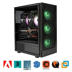 SEVER XEON X99 E5 2680 V3 DUAL  RAM 64GB  SSD 512GB  VGA RX 580 8GB PSU 650W - Máy Tính Bàn Đắk Lắk