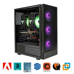 CẤU HÌNH GIẢ LẬP XEON  X99 DUAL  E5 2686 V4  RAM 96GB  SSD 512GB  VGA RX 580 8GB  PSU 650W - Máy Tính Bàn Đắk Lắk