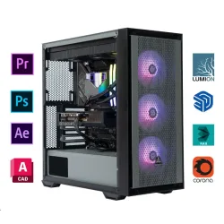 PC GAMING VI  H610M / I3 12100F / RAM 16GB / SSD 512GB / RTX 3050 6GB / PSU 550W - Máy Tính Bàn Đắk Lắk