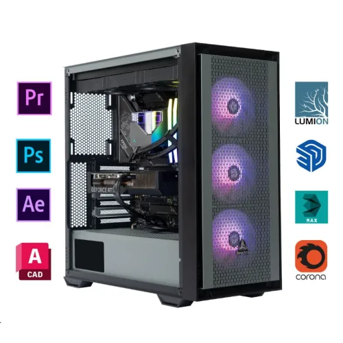 PC GAMING VI  H610M / I3 12100F / RAM 16GB / SSD 512GB / RTX 3050 6GB / PSU 550W