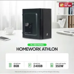 MÁY TÍNH VP II A520  RYZEN 5 5500GT  RAM 8GB  SSD 256GB  350W  MÀN 22IN  COMBO PHÍM CHUỘT - Máy Tính Bàn Đắk Lắk