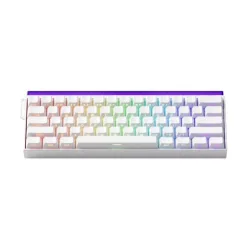 Bàn Phím Cơ Có Dây AKKO Veekos Shine60 SP White Akko Glare Magnetic Switch - Máy Tính Bàn Đắk Lắk