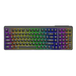 Bàn phím giả cơ gaming Vitra KL86 | Có dây, Full size, Multi LED Rainbow, Black - Máy Tính Bàn Đắk Lắk