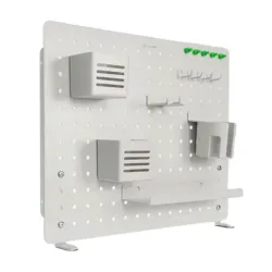 Bảng treo đồ Pegboard HyperWork Aster PG02 | Trắng - Máy Tính Bàn Đắk Lắk