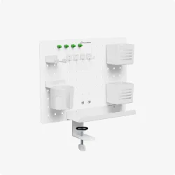 Bảng treo đồ Pegboard xoay HyperWork Omni Board PG03 | Trắng - Máy Tính Bàn Đắk Lắk
