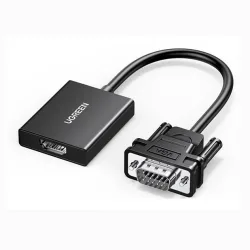 Cáp chuyển đổi VGA sang HDMI + Audio | 1080P@60Hz, Ugreen 50945 - Máy Tính Bàn Đắk Lắk
