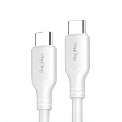 Cáp sạc nhanh Veggieg V-M001C 60W | USB C sang C, 1.2m - Máy Tính Bàn Đắk Lắk