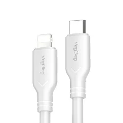 Cáp sạc nhanh Veggieg V-M001L | USB C sang Lightning, 1.2m - Máy Tính Bàn Đắk Lắk