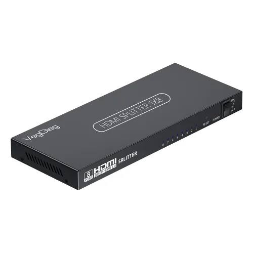 Bộ chia HDMI VEGGIEG VHD08 | Chia ra 8 cổng
