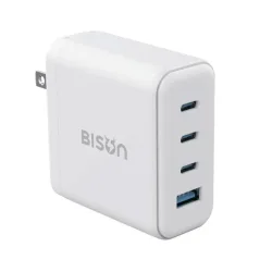 Củ sạc nhanh mini Bison BCH390 White GaN 100W - Máy Tính Bàn Đắk Lắk
