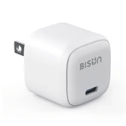 Củ sạc nhanh mini Bison BCH180 White GaN 30W - Máy Tính Bàn Đắk Lắk
