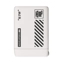 Củ sạc nhanh Movespeed CG106 67W | Super GaN, Trắng - Máy Tính Bàn Đắk Lắk