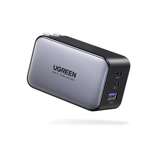 Củ sạc nhanh Ugreen 10334 65W GaN 3 cổng | USB Type-C x2, USB Type A x1, hỗ trợ QC4+, PD 3.0 (CD244)