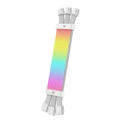 Dây cáp nguồn nối dài Coolmoon Aosor GPU-38 Led ARGB | 3x8 pin, kèm HUB khiển SK3 - Máy Tính Bàn Đắk Lắk