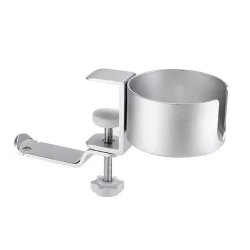 Giá đỡ cốc kẹp bàn Ergotek E525 - Bạc | Hợp kim nhôm, tích hợp móc treo - Máy Tính Bàn Đắk Lắk