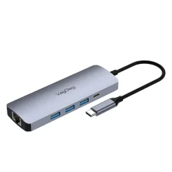 Hub chuyển đổi Type C VEGGIEG V-TC10R | 10 in 1 - Máy Tính Bàn Đắk Lắk