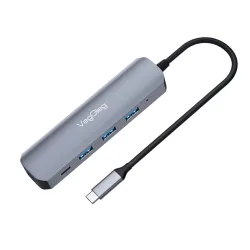 Hub chuyển đổi Type C VEGGIEG V-TC05H | 5 in 1 - Máy Tính Bàn Đắk Lắk