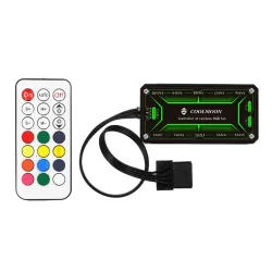 Bộ Hub + Remote Fan RGB Coolmoon - Máy Tính Bàn Đắk Lắk