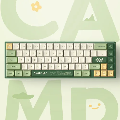 Bàn Phím Cơ IQUNIX F65 Camping Wireless Mechanical Keyboard