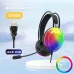 Tai nghe Gaming HEADSET U304 Led RGB (Jack cắm USB 7.1) ( Đen / Trắng ) - 3