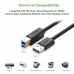 Cáp USB in 3.0 Chuẩn in B dài 2M (US210) Ugreen 10372 - 1