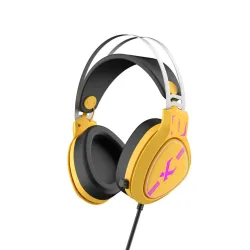 Tai nghe gaming Xiberia V30 yellow Virtual 7.1 - Máy Tính Bàn Đắk Lắk
