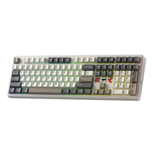 AULA F108PRO V2 (6634) BÀN PHÍM CƠ GAMING 3 MODE (Phiên bản màu Xanh dương + Be + Nâu/ Panda switch)