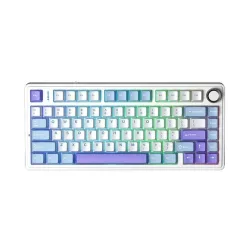AULA F75 (1479) BÀN PHÍM CƠ GAMING 3 MODE (Phiên bản Xanh dương + trắng + tím/ Reaper switch) - Máy Tính Bàn Đắk Lắk