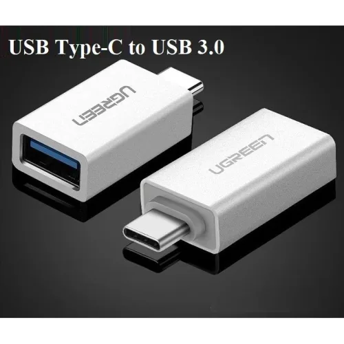 Đầu chuyển USB Type C ra USB 3.0 màu Trắng (US173) Ugreen 30155