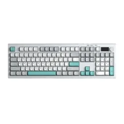 AULA S102 PRO (4777) BÀN PHÍM GIẢ CƠ GAMING 3 MODE (Phiên bản Xám + Be + Xanh ngọc) - Máy Tính Bàn Đắk Lắk