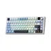 AULA F75 MAX (1158) BÀN PHÍM CƠ GAMING 3 MODE (Phiên bản Xanh + trắng + tím đậm/ Reaper switch) - 2