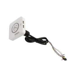 Nút Nguồn Lớn Waka – Vuông Cao Cấp (Vặn) (2 USB + Audio + Power + Led) - Máy Tính Bàn Đắk Lắk