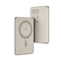 Sạc dự phòng từ tính Movespeed W10 | 10000mAh, 20W, Vàng - Máy Tính Bàn Đắk Lắk